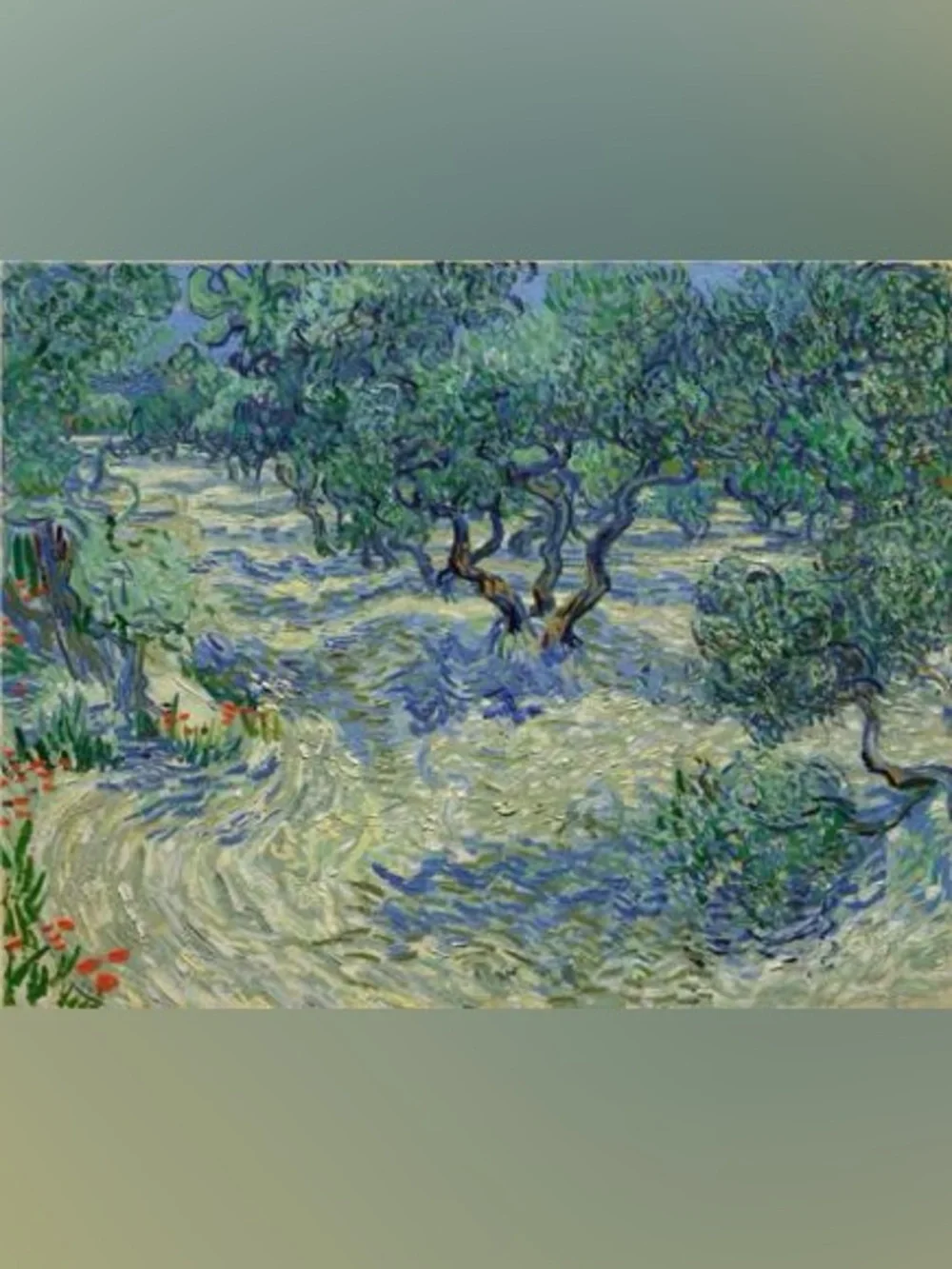 Van Gogh Olive Tree Canvas Art Prints Pair | 16x12 Saint-Rémy